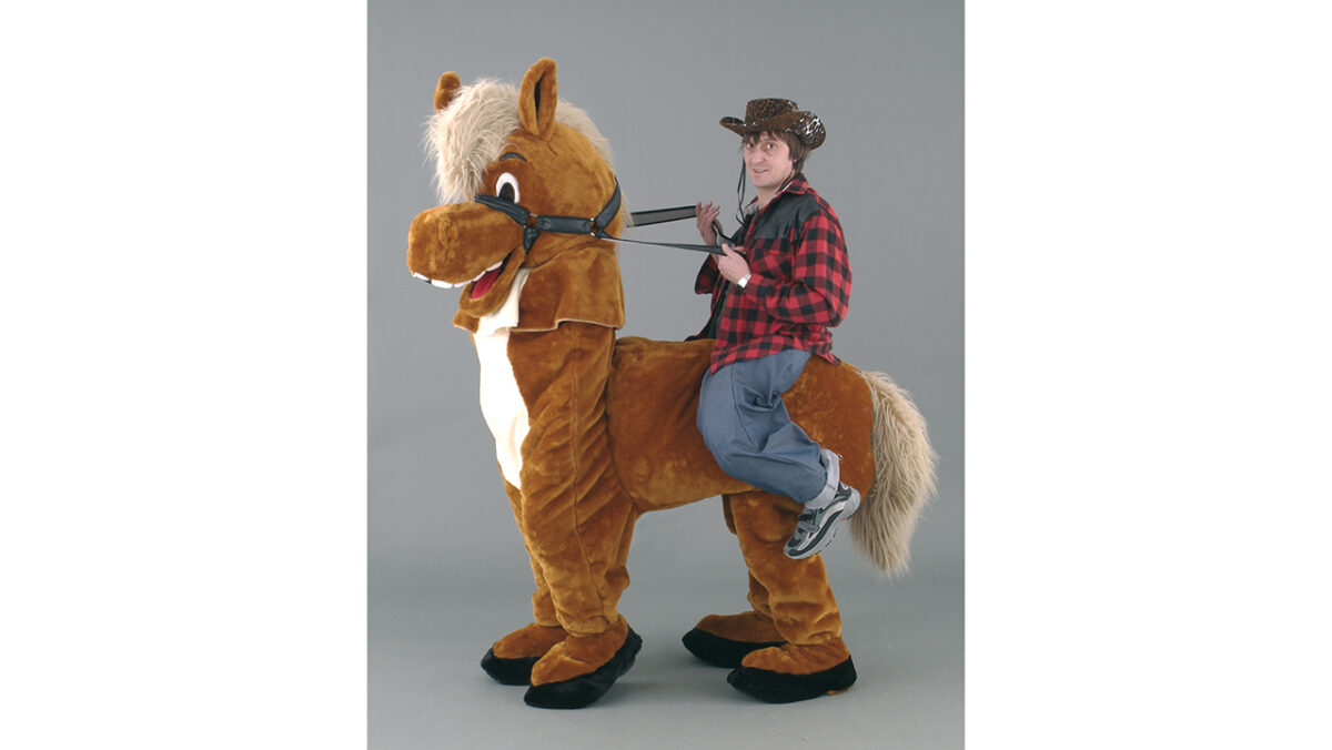 CHEVAL pour 2 PORTEURS