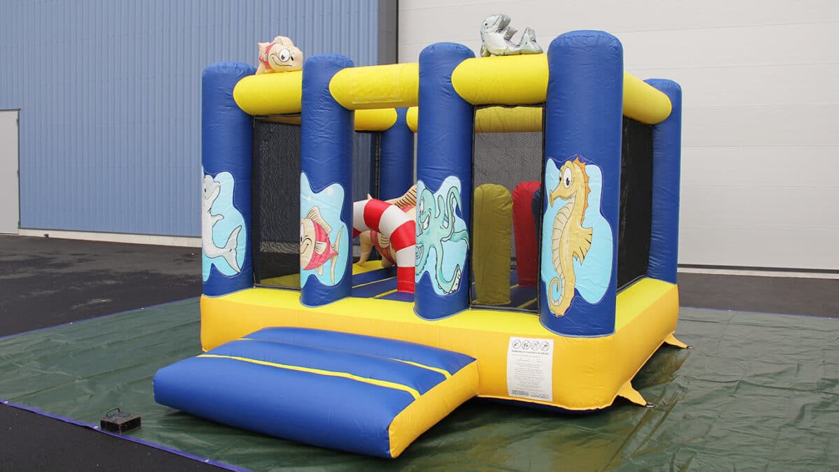 BOUNCER OBSTACLES POISSONS GONFLABLE