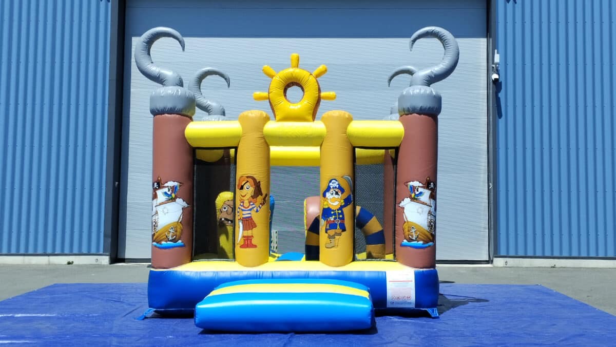 BOUNCER OBSTACLES CORSAIRE GONFLABLE