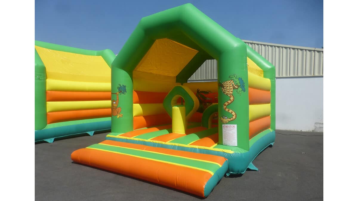 DOUBLE ARCHE TOBOGGAN MER GONFLABLE