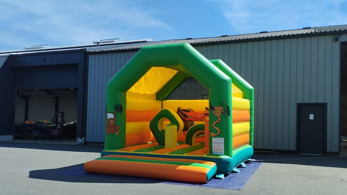 DOUBLE ARCHE SANS OBSTACLE 4x3m FERME