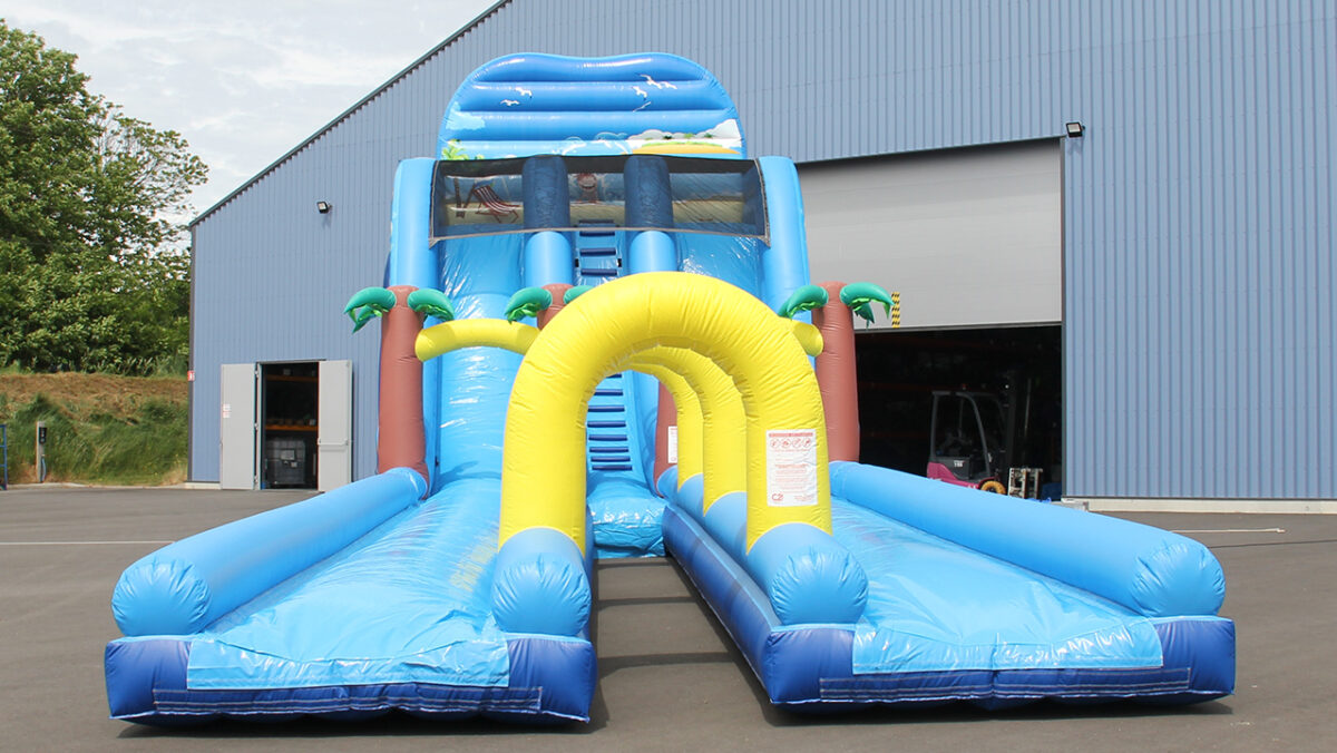 TOBOGGAN AQUATIQUE 430 2 PISTES