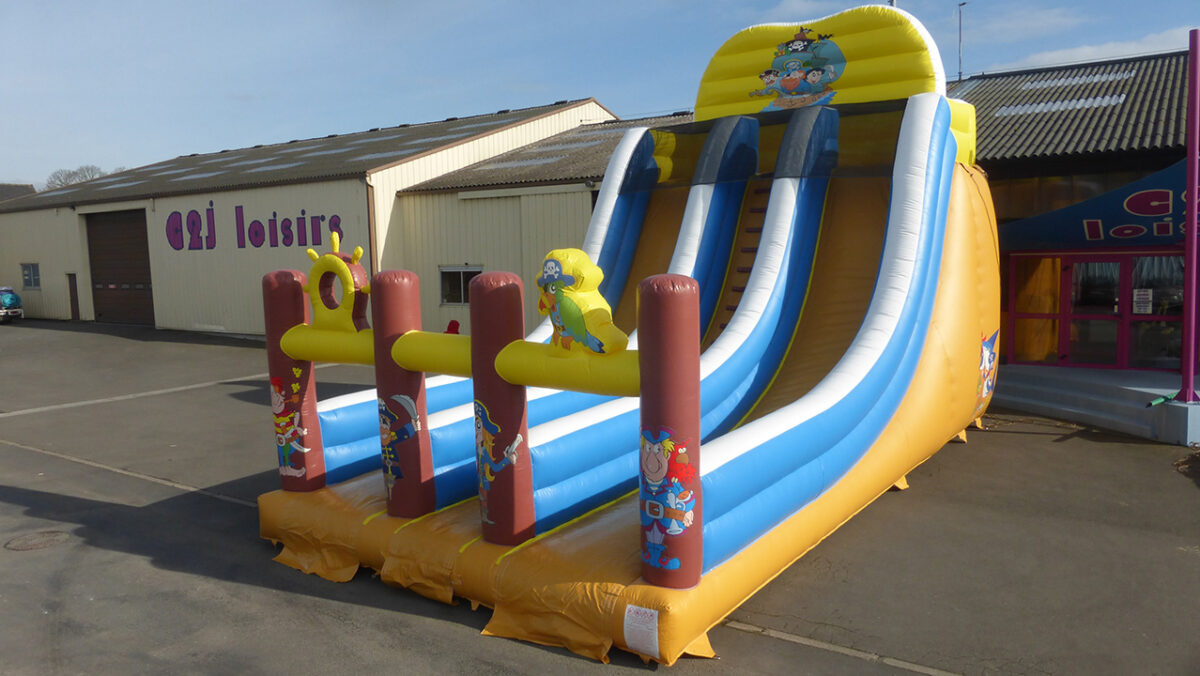 TOBOGGAN 430 PIRATE 2 PISTES DE GLISSE