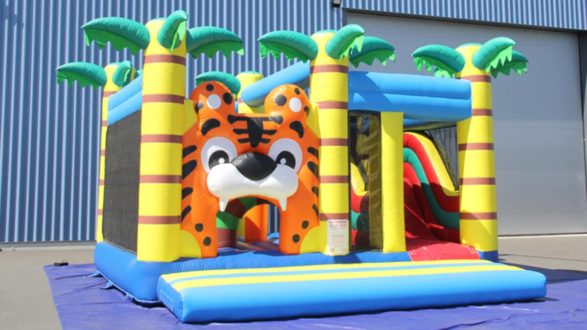MULTIPLAY OBSTACLES TIGRE GONFLABLE