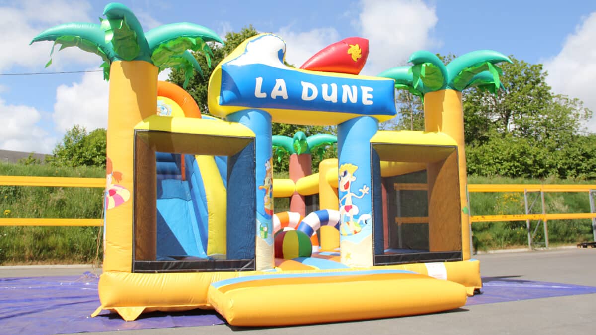 COMPLEXE TOBOGGAN 230 TUNNEL JUNGLE