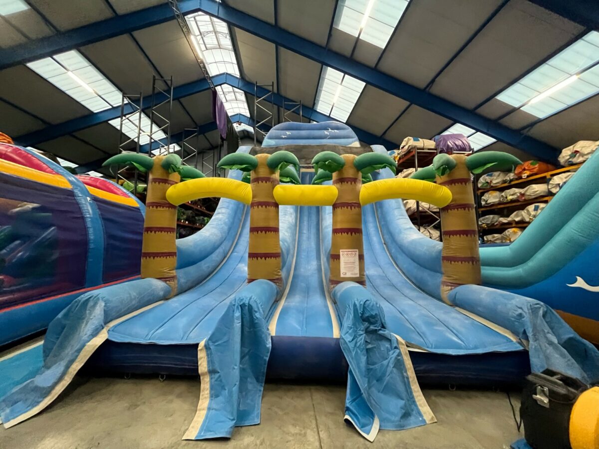 TOBOGGAN AQUATIQUE 430 – 2 PISTES – THEME MER