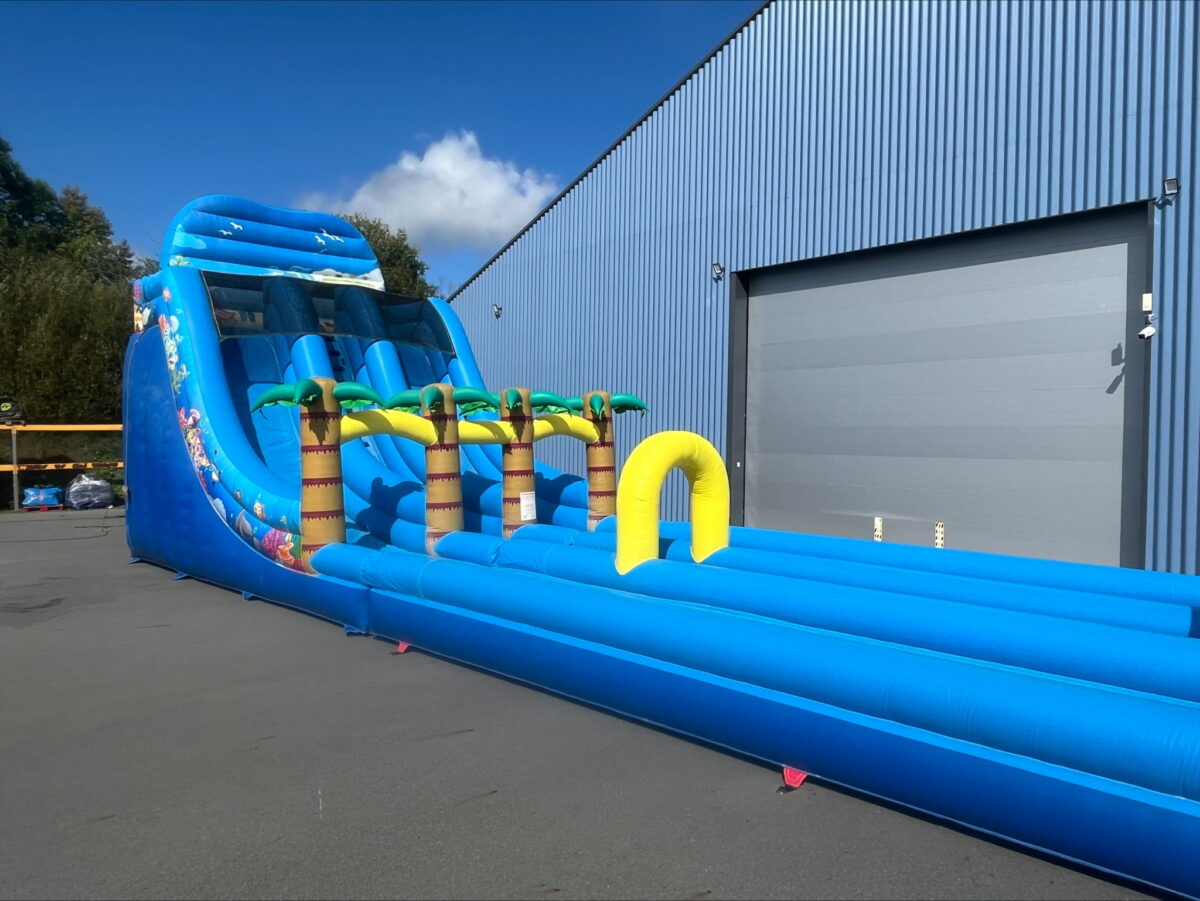 TOBOGGAN AQUATIQUE 430 – 2 PISTES – THEME MER