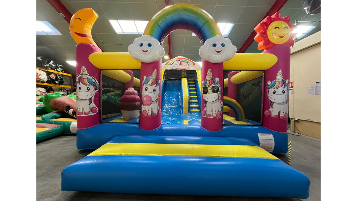COMPLEXE TOBOGGAN 230 TUNNEL LICORNE