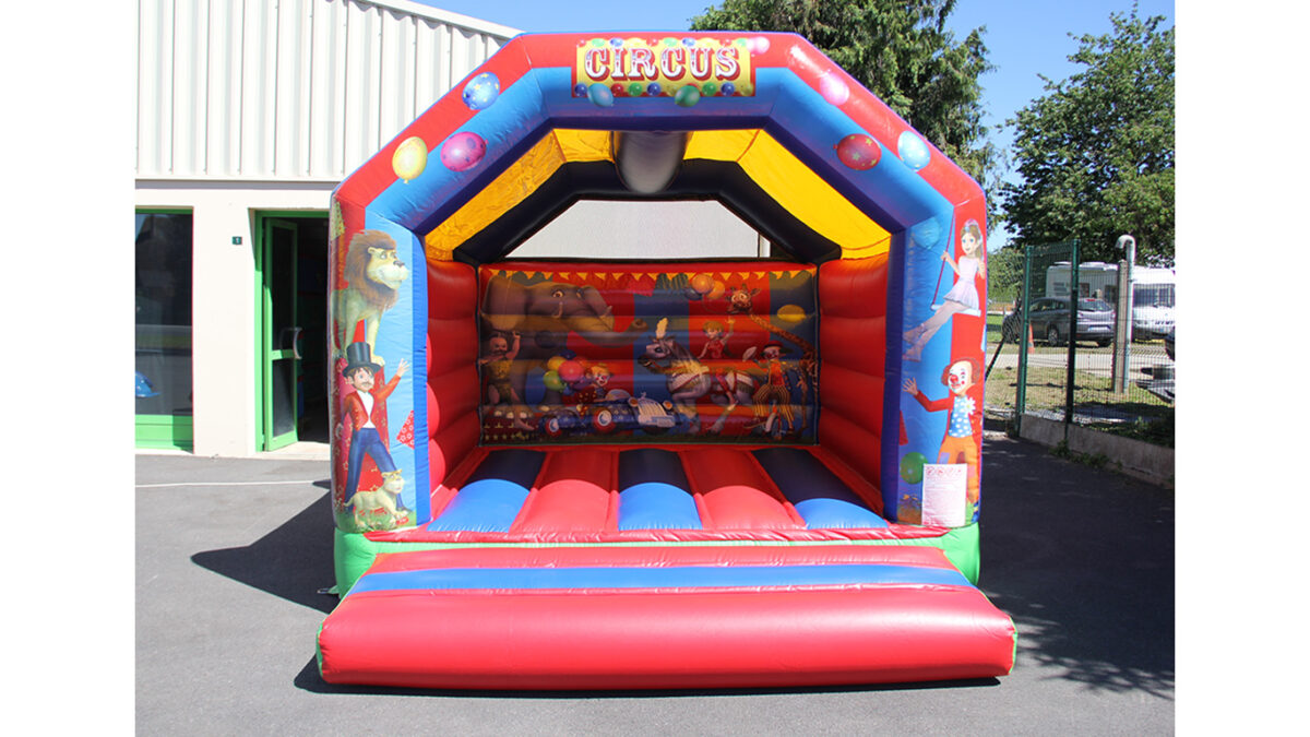 BOUNCER OBSTACLES JUNGLE GONFLABLE