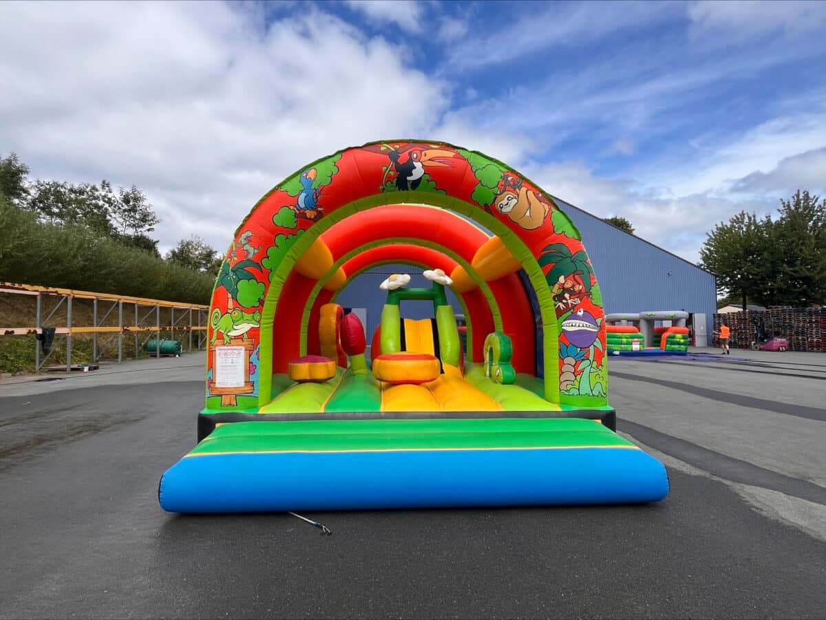 OBSTACLE SOUS 3 ARCHES CHENILLE