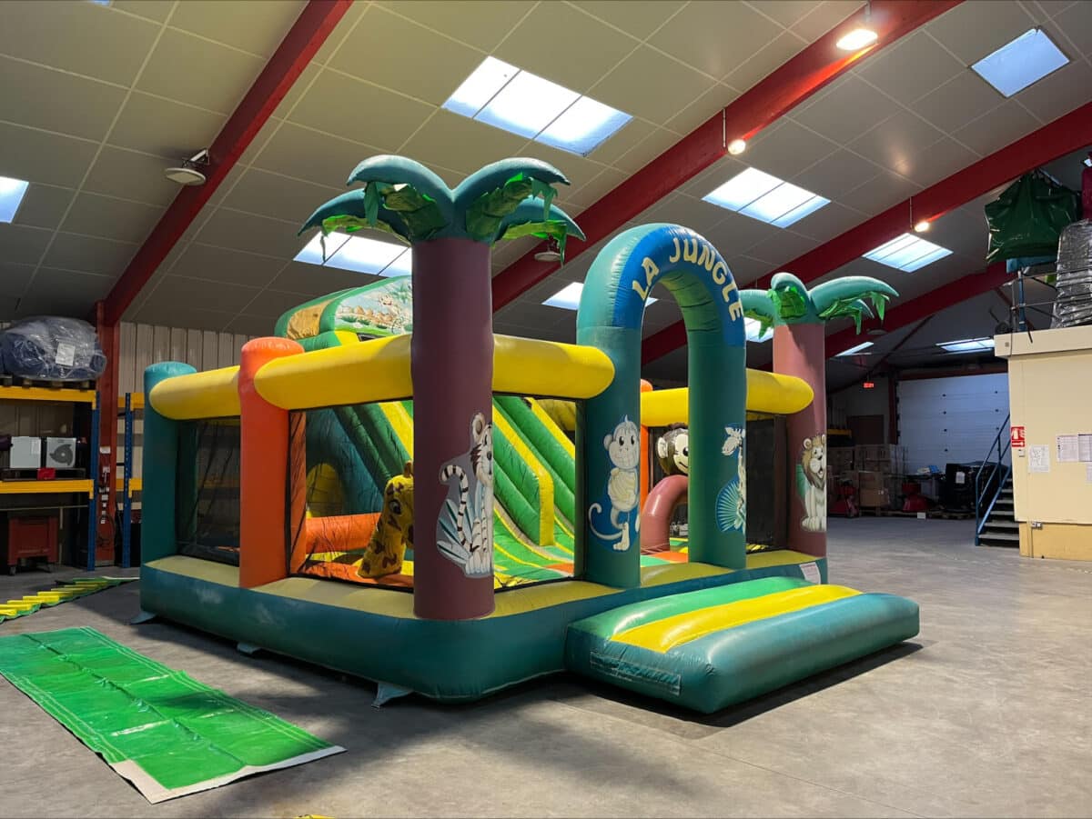 COMPLEXE TOBOGGAN TUNNEL JUNGLE